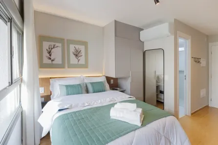 Apartamento com 1 Quarto para venda ou aluguel, 22m² no Perdizes, São Paulo