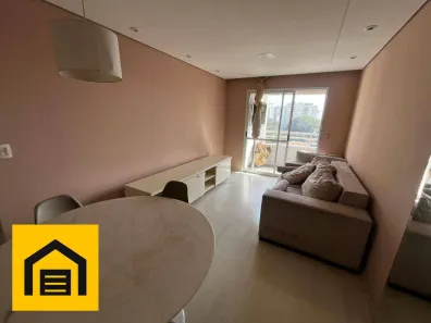 Apartamento com 1 Quarto para alugar, 55m² no Jardim, Santo André
