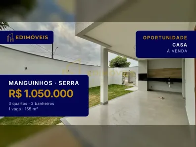 Casa com 3 Quartos à venda, 155m² no Manguinhos, Serra