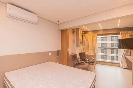 Apartamento com 1 Quarto para alugar, 31m² no Jardim das Acácias, São Paulo