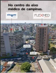Sala Comercial à venda, 34m² no Cambuí, Campinas