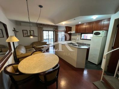 Apartamento com 1 Quarto para venda ou aluguel, 60m² no Moema, São Paulo