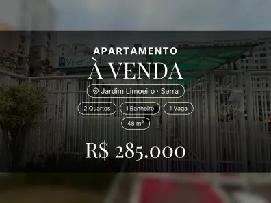 Apartamento com 2 Quartos à venda, 48m² no Jardim Limoeiro, Serra