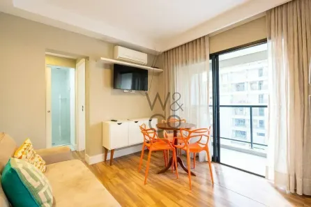 Apartamento com 1 Quarto para venda ou aluguel, 35m² no Vila Olímpia, São Paulo