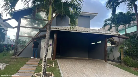 Casa de Condomínio com 4 Quartos para alugar, 350m² no Alphaville (Abrantes), Camaçari