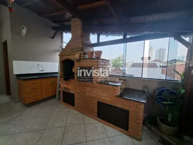 Casa com 3 Quartos para alugar, 120m² no Marapé, Santos