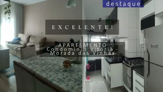 Apartamento com 2 Quartos à venda, 59m² no Morada das Vinhas, Jundiaí