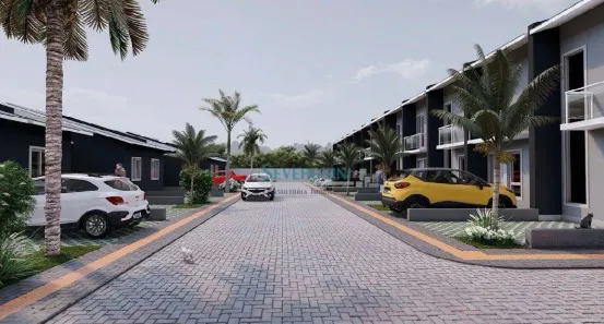 Casa de Condomínio com 2 Quartos à venda, 60m² no Sítio Gaúcho, Gravataí