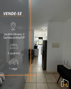 Apartamento com 2 Quartos à venda, 40m² no Jardim Veneto II, Sertãozinho