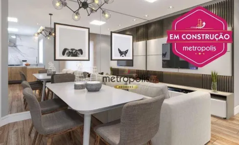 Apartamento com 2 Quartos à venda, 38m² no Vila Luzita, Santo André