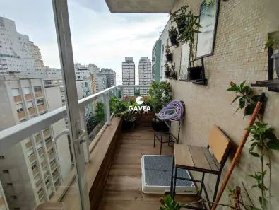 Apartamento com 2 Quartos à venda, 95m² no Gonzaga, Santos