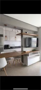 Apartamento com 1 Quarto para alugar, 50m² no Vila Mogilar, Mogi das Cruzes