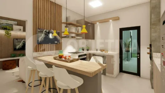 Casa com 3 Quartos à venda, 134m² no Novo Mundo, Uberlândia
