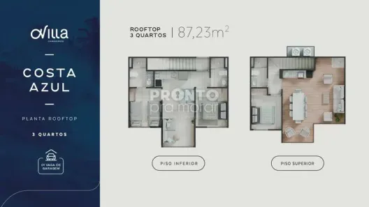 Apartamento com 3 Quartos à venda, 87m² no , Tamandaré