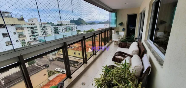 Apartamento com 4 Quartos à venda, 156m² no Charitas, Niterói