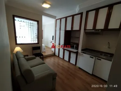 Flat com 1 Quarto para alugar, 33m² no Cerqueira César, São Paulo