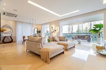 Apartamento com 4 Quartos para alugar, 380m² no Jardim Fonte do Morumbi, São Paulo