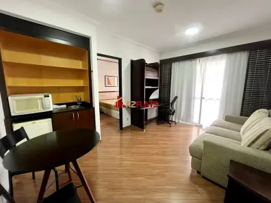 Flat com 1 Quarto para alugar, 35m² no Indianópolis, São Paulo
