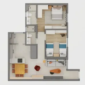 Apartamento com 2 Quartos à venda, 70m² no Barcelona, São Caetano do Sul