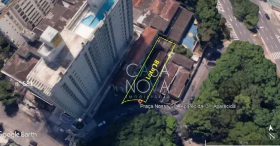 Lote/Terreno à venda, 325m² no Aparecida, Santos