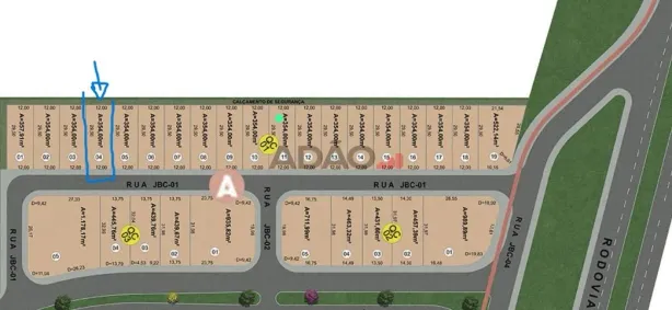 Lote/Terreno à venda, 354m² no Jardins Berlim, Senador Canedo