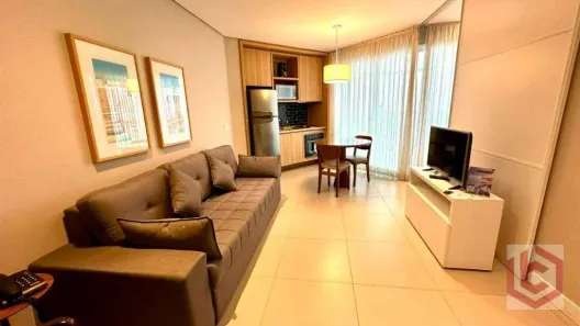 Flat com 1 Quarto para alugar, 45m² no Pompéia, Santos