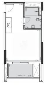 Apartamento com 1 Quarto à venda, 35m² no Jardim das Acácias, São Paulo