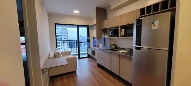Apartamento com 1 Quarto para alugar, 35m² no Pinheiros, São Paulo