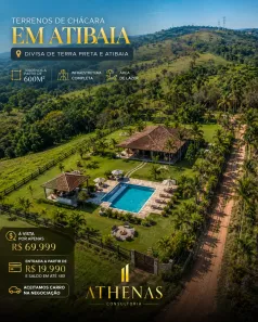 Lote/Terreno à venda, 600m² no Retiro das Fontes, Atibaia