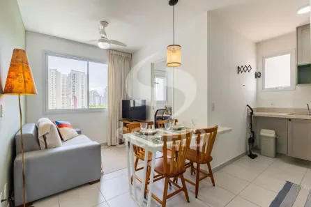 Apartamento com 2 Quartos para alugar, 35m² no Santo Amaro, São Paulo