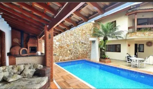 Sobrado com 4 Quartos para alugar, 495m² no Campestre, Santo André