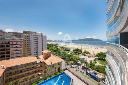 Apartamento com 2 Quartos para alugar, 72m² no José Menino, Santos