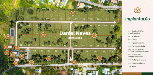 Lote/Terreno à venda, 1000m² no Busca Vida (Abrantes), Camaçari