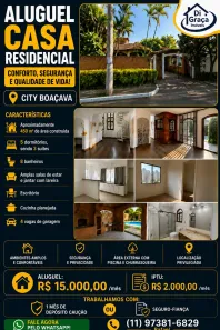 Casa com 5 Quartos para alugar, 450m² no Boaçava, São Paulo