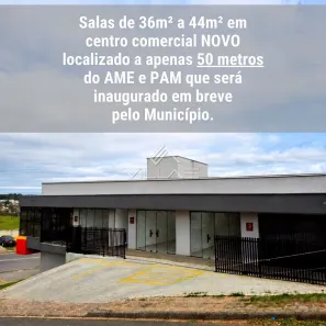 Sala Comercial para alugar, 36m² no Jardim Monte Santo, Almirante Tamandaré