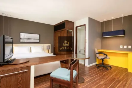 Flat com 1 Quarto para alugar, 30m² no Jardim Paulista, São Paulo