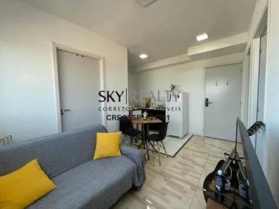 Apartamento com 2 Quartos para venda ou aluguel, 36m² no Veleiros, São Paulo