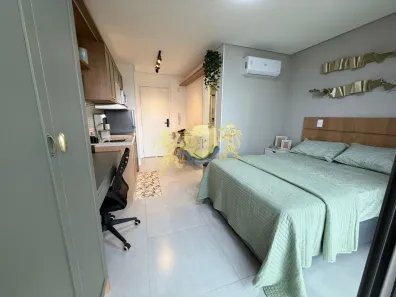 Flat com 1 Quarto para alugar, 25m² no Santo Amaro, São Paulo