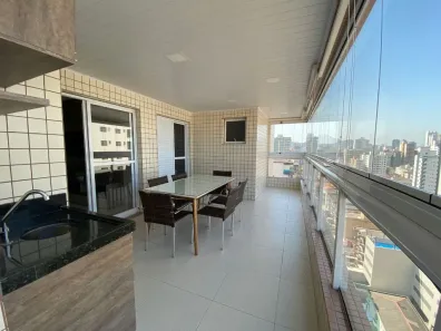 Apartamento com 3 Quartos à venda, 158m² no Guilhermina, Praia Grande