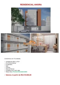 Apartamento com 2 Quartos à venda, 33m² no Vila Antonina, São Paulo