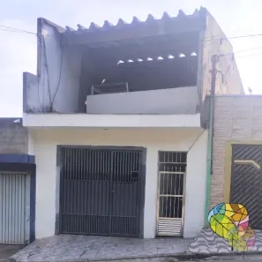 Casa com 1 Quarto para alugar, 25m² no Vila Magini, Mauá