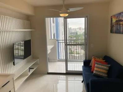 Apartamento com 2 Quartos para alugar, 36m² no Jardim Caravelas, São Paulo