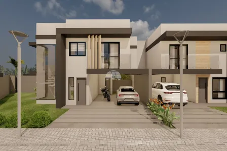 Sobrado com 3 Quartos à venda, 131m² no Jardim Esmeralda, Campo Largo
