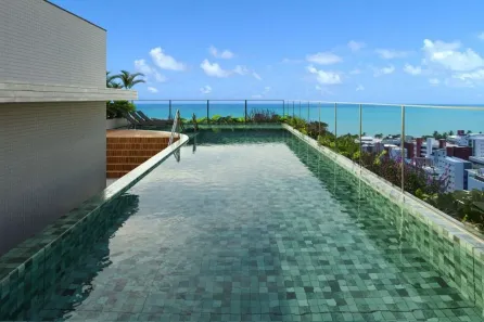 Apartamento com 1 Quarto à venda, 46m² no Cabo Branco, João Pessoa