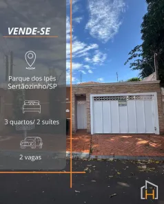 Casa com 3 Quartos à venda, 159m² no Parque Residencial dos Ipês, Sertãozinho
