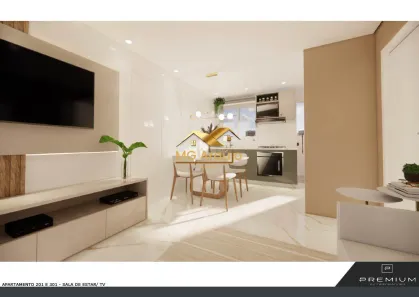 Apartamento com 3 Quartos à venda, 61m² no Itapoã, Belo Horizonte
