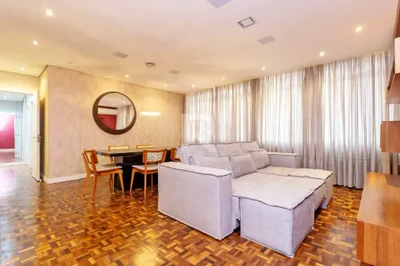 Apartamento com 3 Quartos para alugar, 101m² no Centro, Curitiba