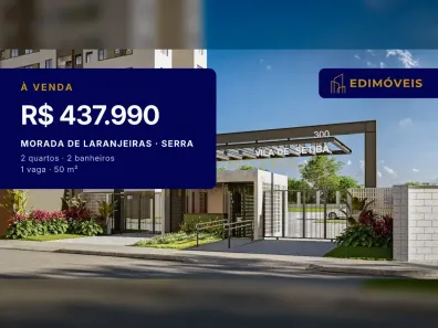 Apartamento com 2 Quartos à venda, 50m² no Morada de Laranjeiras, Serra