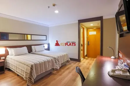 Flat com 1 Quarto para alugar, 25m² no Campo Belo, São Paulo
