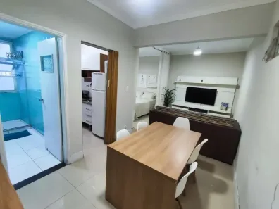 Apartamento com 1 Quarto à venda, 39m² no José Menino, Santos